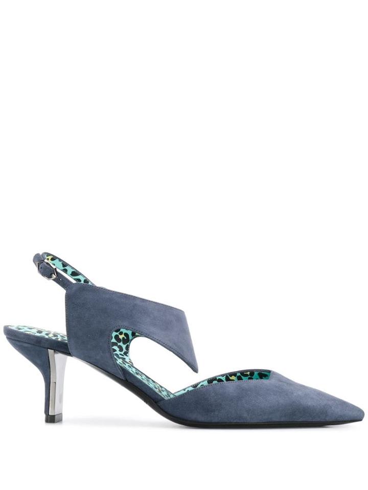 Nicholas Kirkwood Leeloo Sling Pumps - Blue