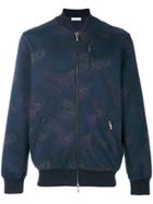 Etro Printed Bomber Jacket - Blue