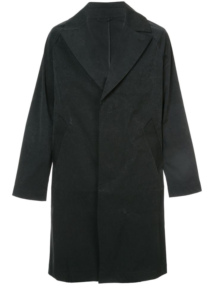 Saturdays Nyc Single Breasted Coat - Black