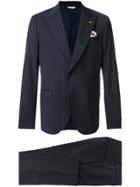 Manuel Ritz Classic Two-piece Suit - Blue