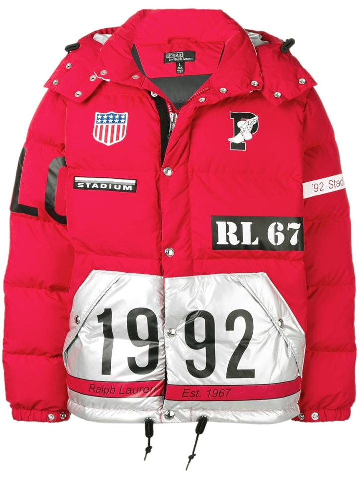 Polo Ralph Lauren Awthorn Padded Jacket - Red