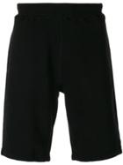 Sunspel Straight Leg Track Shorts - Black
