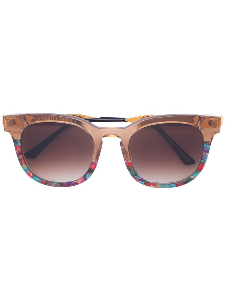 Thierry Lasry Printed Square Sunglasses - Metallic