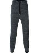 Helmut Lang Tapered Track Pants, Men's, Size: M, Grey, Cotton/nylon/viscose