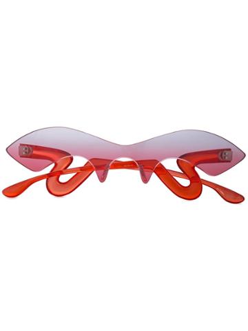 Percy Lau Eye Shadow Sunglasses - Red