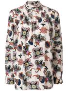 Valentino Printed Blouse - Nude & Neutrals