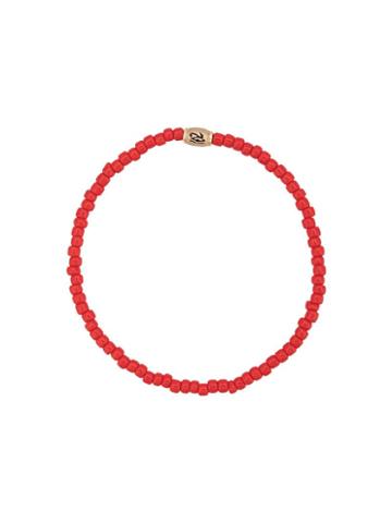 Luis Morais Pendant Bracelet - Red