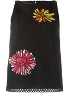 Boutique Moschino Flower Patch Sleeveless Top