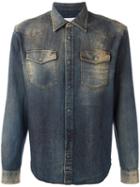 Maison Margiela Denim Shirt, Men's, Size: 41, Blue, Cotton