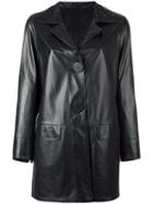 Sylvie Schimmel Dimitri Coat, Women's, Size: 42, Black, Lamb Skin