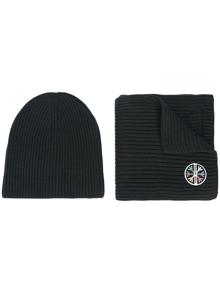 Aztech Mountain 1st Tracks Hat & Scarf - Green
