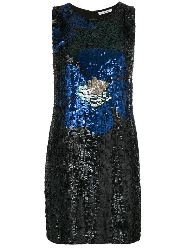 P.a.r.o.s.h. Sequin Embellished Tank Dress - Black