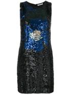 P.a.r.o.s.h. Sequin Embellished Tank Dress - Black