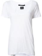Ksubi Scoop Neck T-shirt, Women's, Size: Xs, White, Cotton