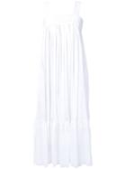 Flow The Label Flared Midi Dress - White