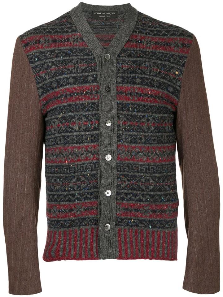 Comme Des Garçons Pre-owned Suit Sleeves Cardigan - Brown
