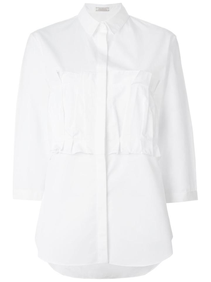 Nina Ricci Gathered Panel Shirt