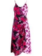 Pinko Wrap-around Midi Dress