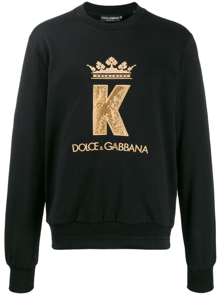 Dolce & Gabbana King Patch Sweatshirt - Black