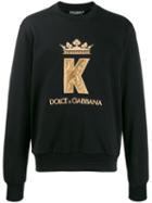 Dolce & Gabbana King Patch Sweatshirt - Black