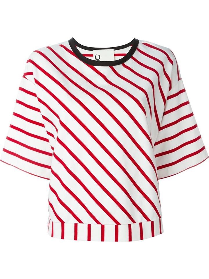 8pm Striped Boxy T-shirt