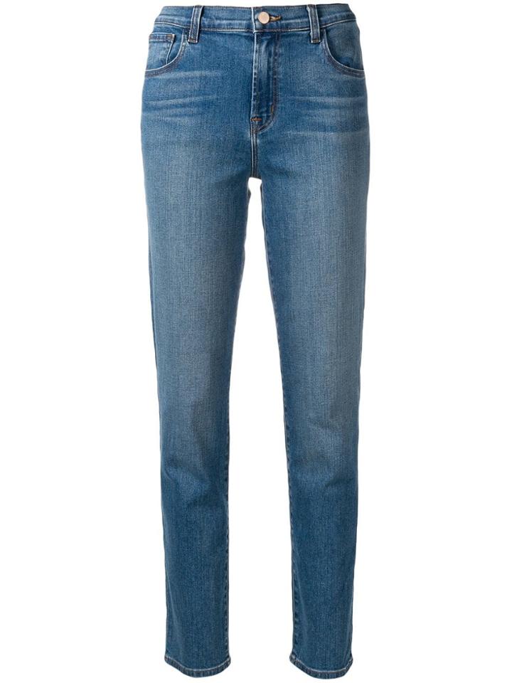 J Brand Ruby Skinny Jeans - Blue