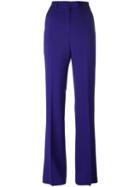 Etro Flared Trousers, Women's, Size: 42, Pink/purple, Spandex/elastane/acetate/viscose