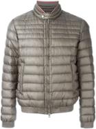 Moncler - Classic Padded Jacket - Men - Feather Down/polyamide - 5, Grey, Feather Down/polyamide