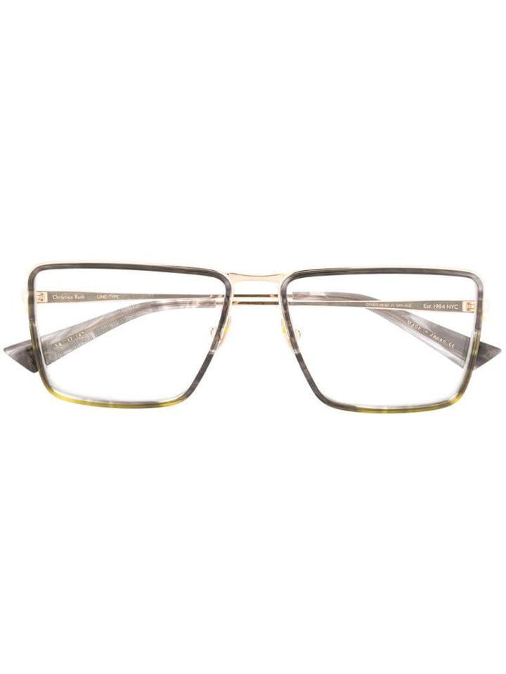 Christian Roth Linetype Sunglasses - Grey