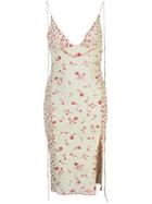 Charlotte Knowles Halcyon Slip Dress - Green