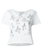 Io Ivana Omazic Drawing Print T-shirt