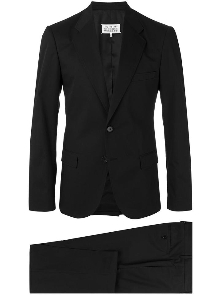 Maison Margiela - Two Piece Suit - Men - Cotton/viscose - 52, Black, Cotton/viscose