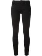 J Brand Vanity Mid-rise Skinny Jeans - Black