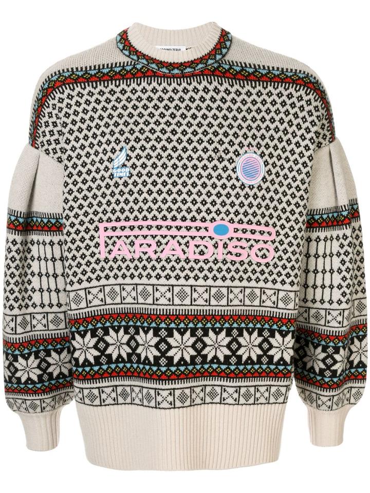 Ground Zero Paradiso Knitted Jumper - Grey