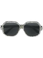Saint Laurent Eyewear 'new Wave 2' Sunglasses - Metallic