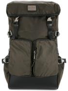 Makavelic Sierra Superiority Double Belt Backpack - Green
