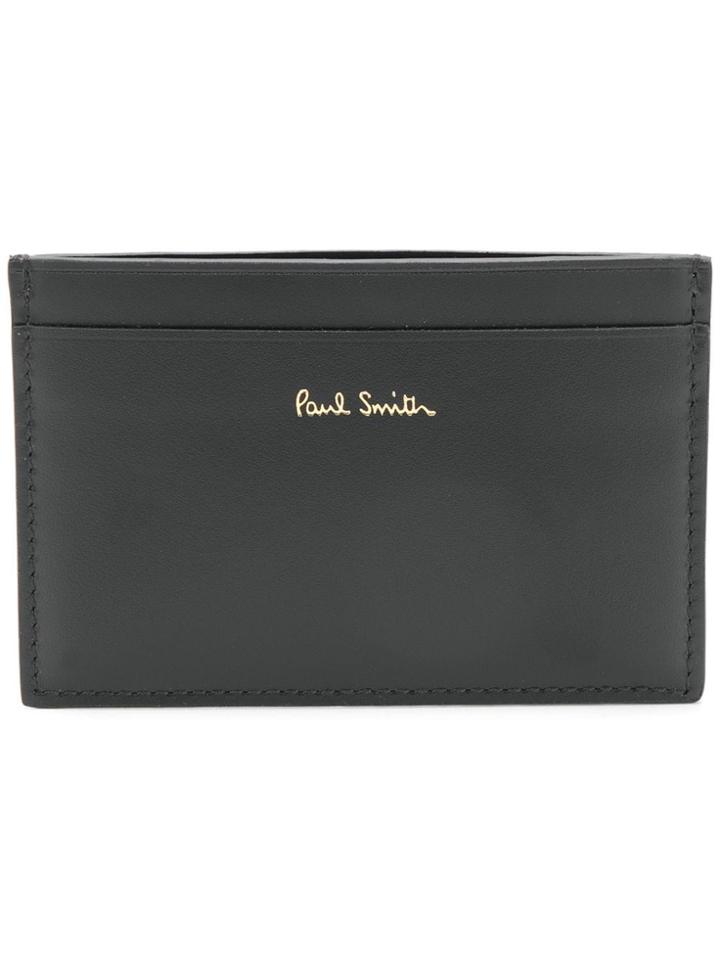 Paul Smith Photo Printed Cardholder - Black