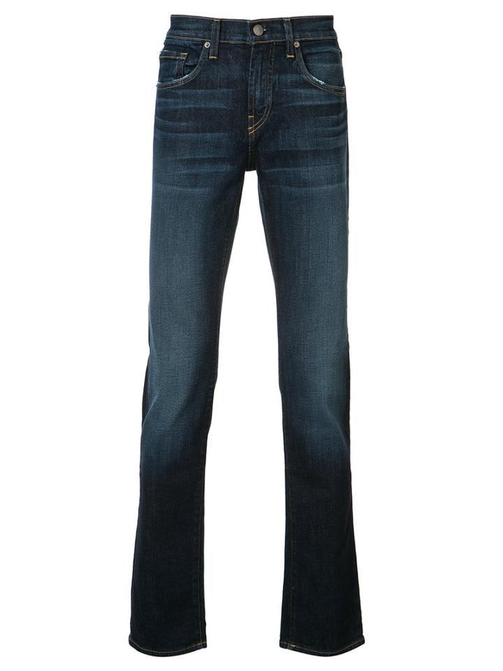 J Brand Five Pockets Skinny Jeans, Men's, Size: 29, Blue, Cotton/spandex/elastane