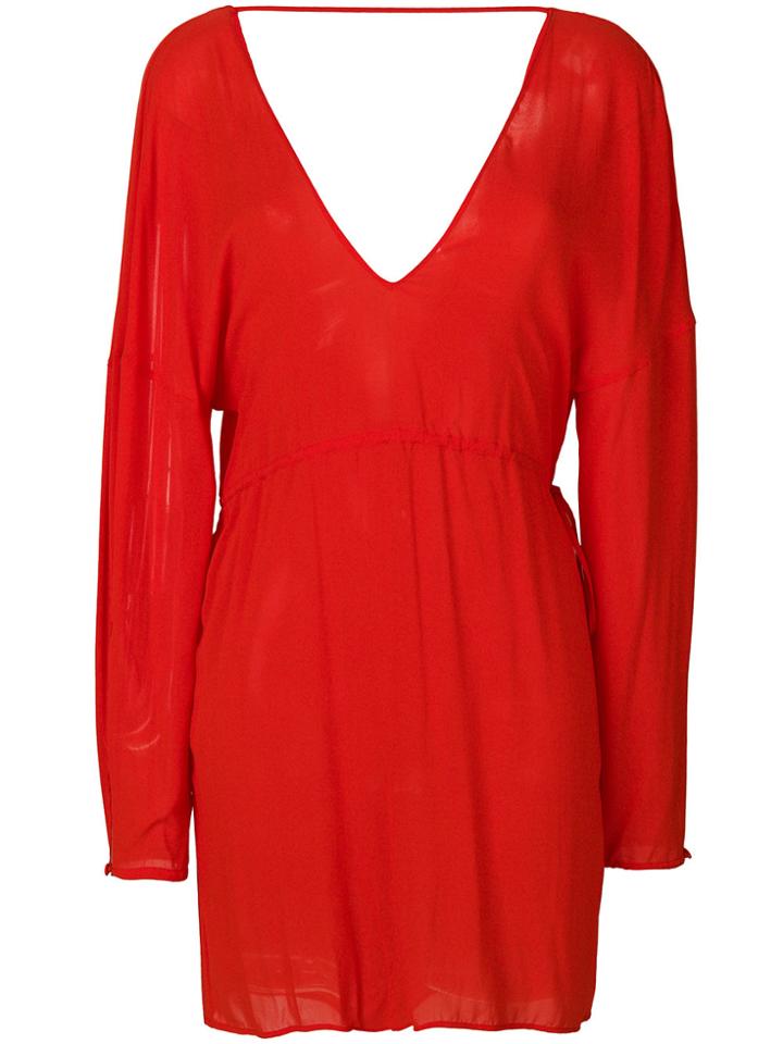 La Perla Jade Beach Dress - Red