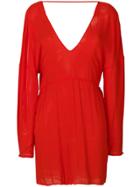La Perla Jade Beach Dress - Red