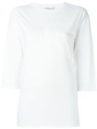 Ck Jeans Tonal Logo Print T-shirt - White