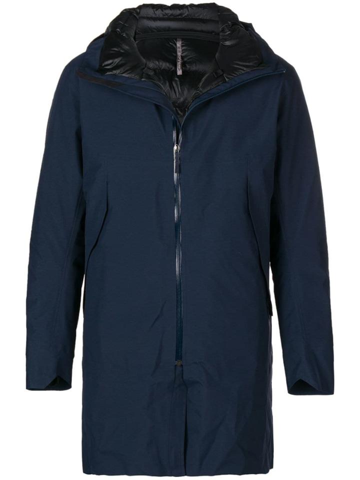 Arc'teryx Hooded Down Coat - Blue