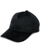 Emporio Armani Logo Embroidered Cap - Black