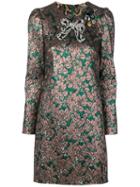 Dolce & Gabbana - Bow Brocade Dress - Women - Silk/polyester/spandex/elastane/glass - 44, Silk/polyester/spandex/elastane/glass