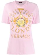 Versace Blonde Print T-shirt - Pink