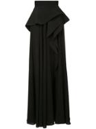 Azzi & Osta High Waisted Peplum Skirt - Black