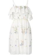 Blugirl Ruffle Detail Dress - White