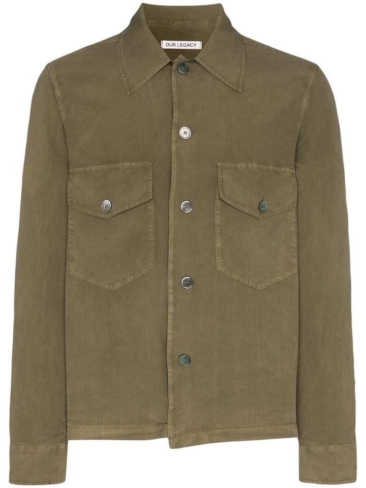 Our Legacy Long-sleeve Shirt - Green