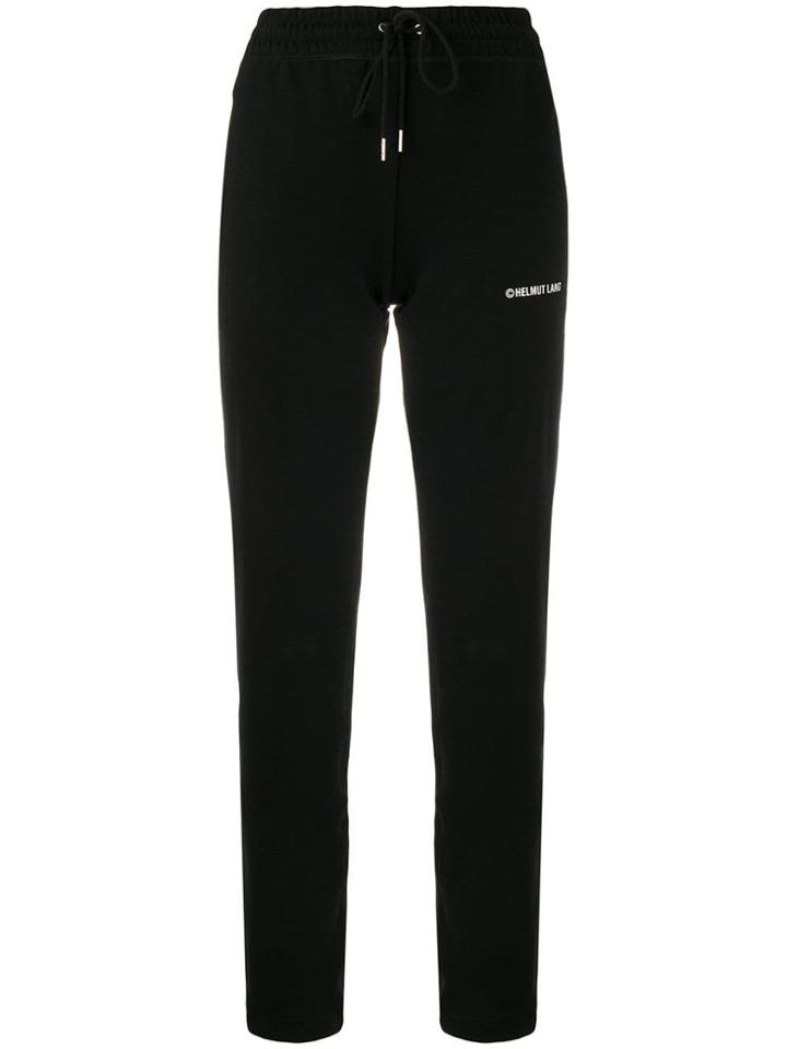 Helmut Lang High-waist Track Pants - Black