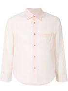 Marni Cropped Classic Shirt - Pink & Purple